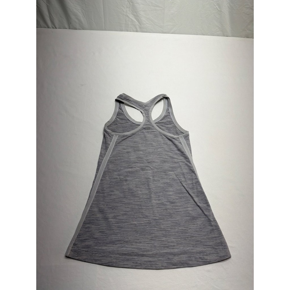 Lululemon Womens Racerback Tank Top Grey Space Dye Athletic Size S